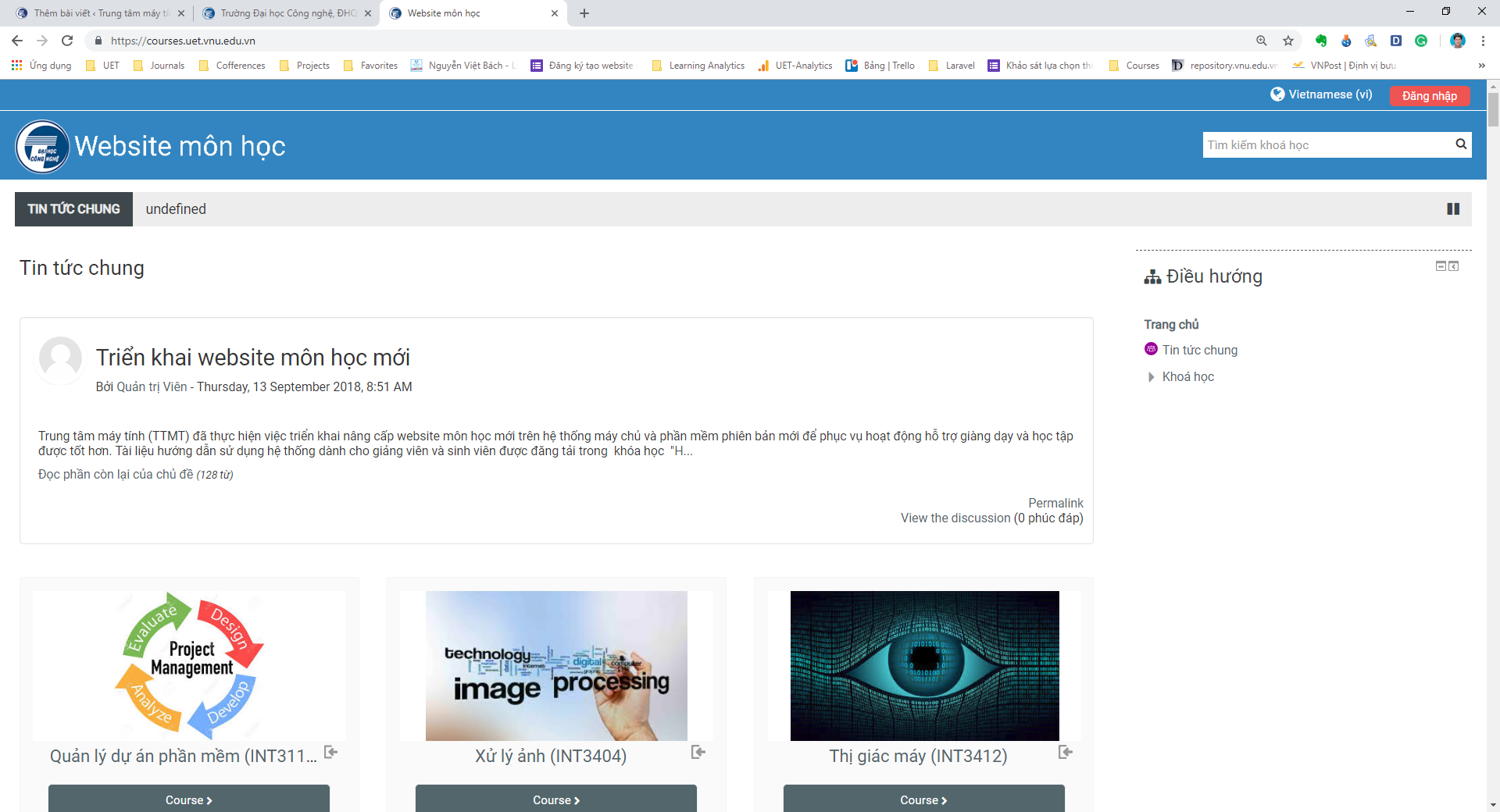Xây dựng và triển khai e-learning